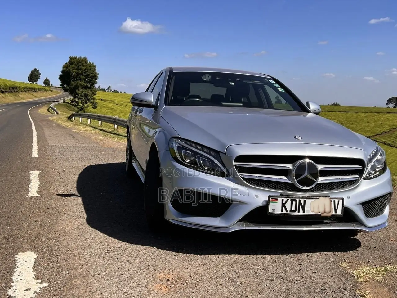 Mercedes-Benz C200 2016 Blue