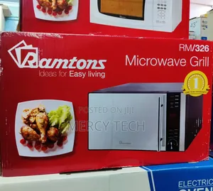Ramtons RM326 25L Microwave With Grill (Silver)