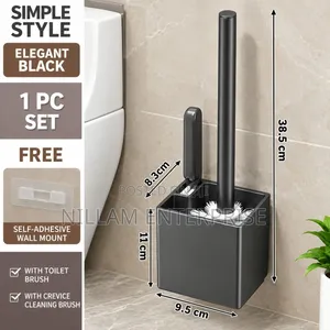 2-in-1 Wall-Mounted Toilet Cleaning Set