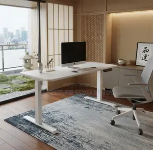 Standing Electric Table | 120cm White Modern Game Computer Desk
