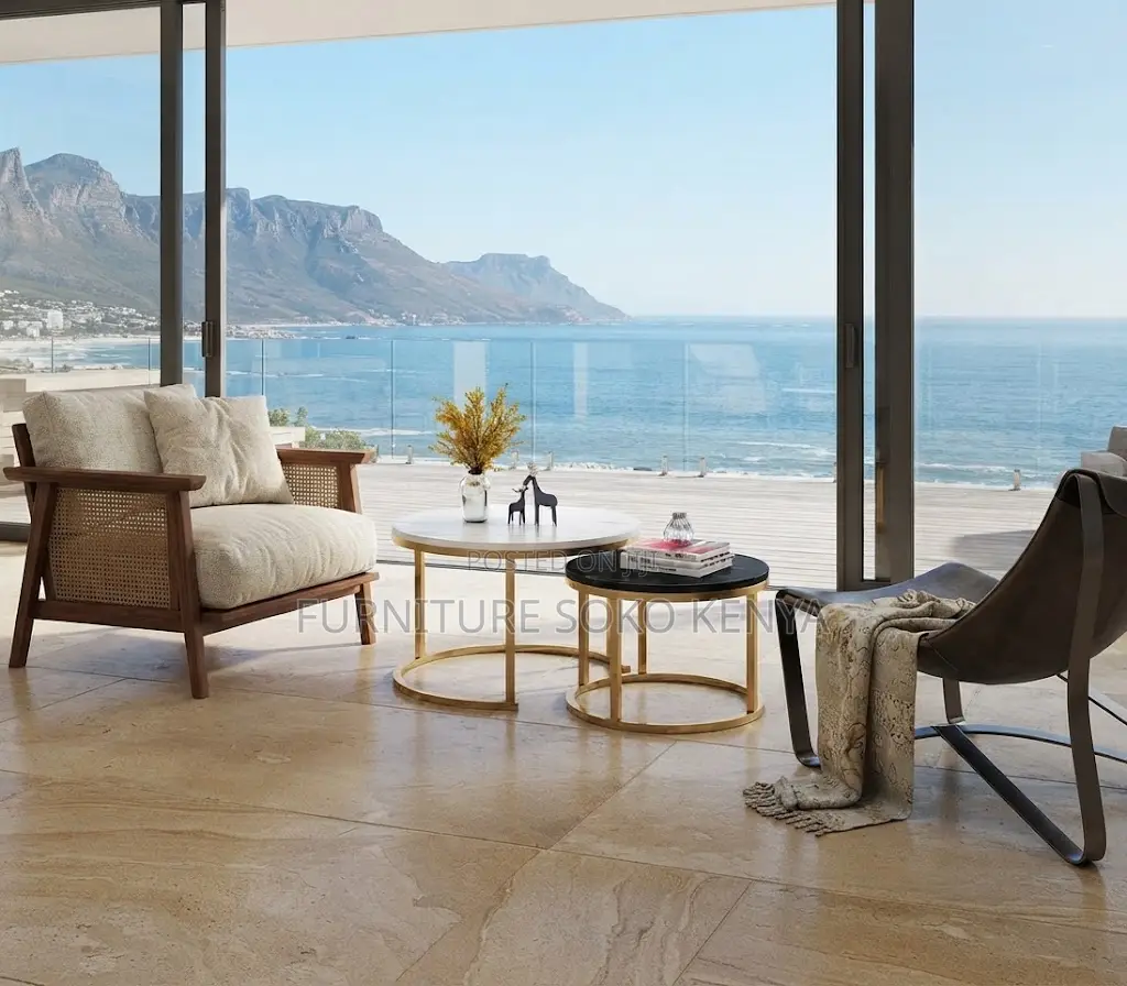 Coffee Table | Dual Round Coffee Table Set
