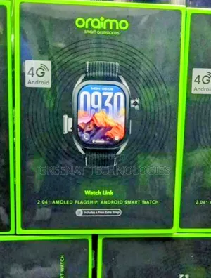 Oraimo Watch Link OSW-810 2.04" 4G Android Watch AMOLED With Camera