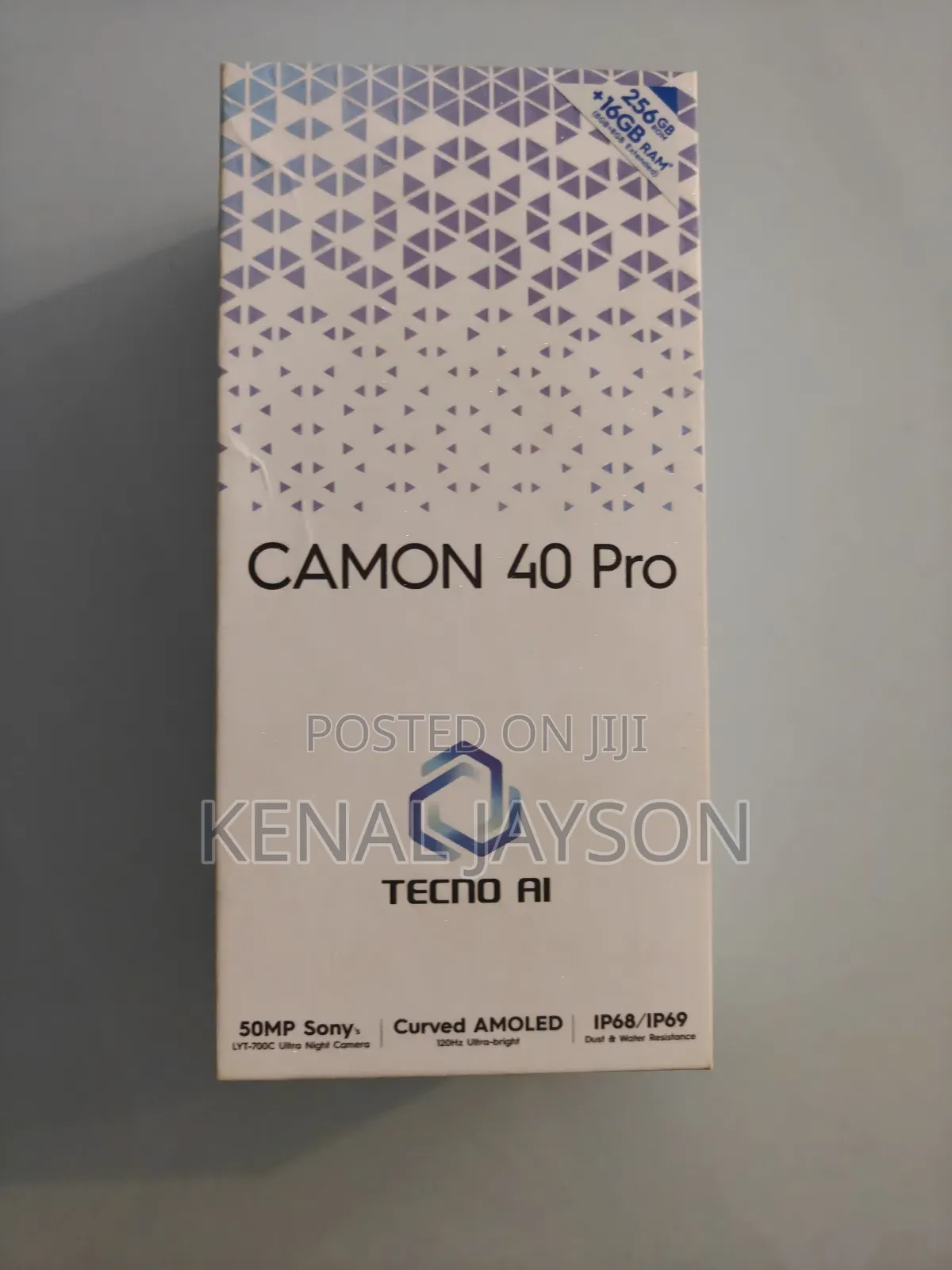 Tecno Camon 40 Pro 4G 256 GB Black
