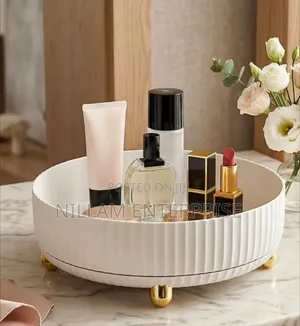 Rotating Multi-Purpose Storage Tray