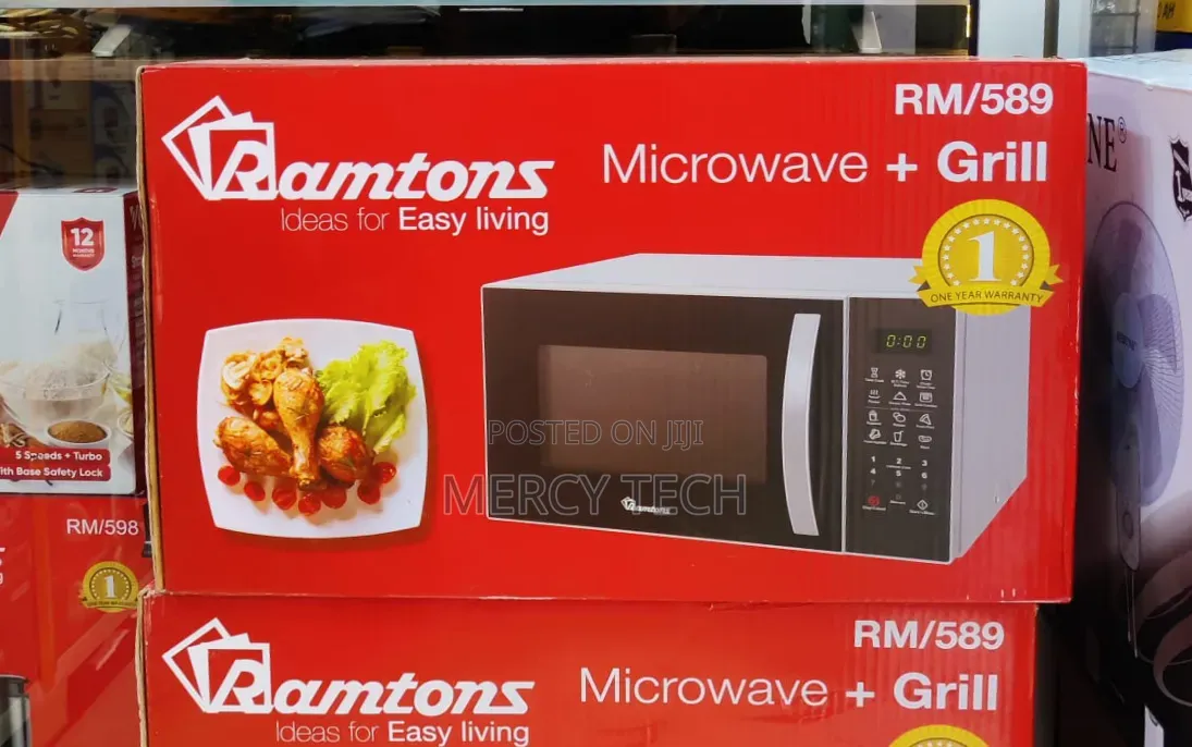 Ramtons Durable Microwave With Grill 23L