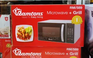 Ramtons Durable Microwave With Grill 23L