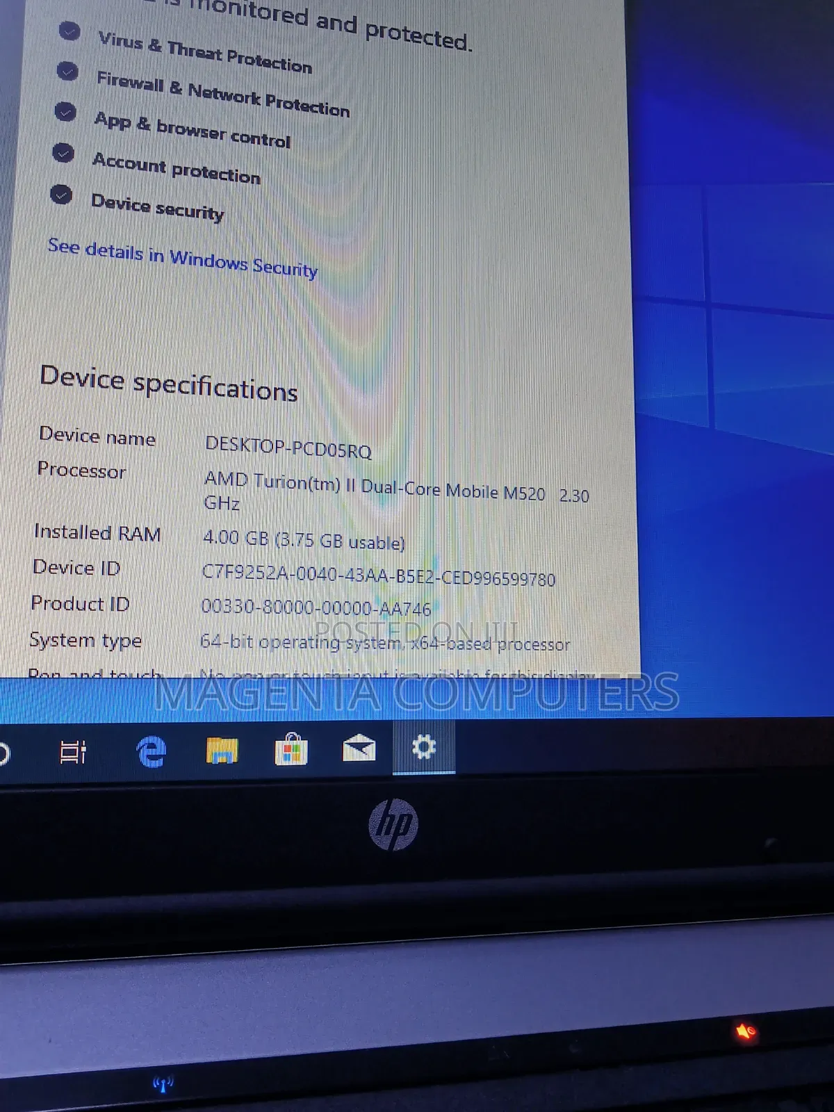 Laptop HP ProBook 6545B 4GB AMD HDD 320GB