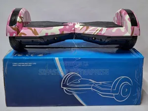 8" Hoverboard Self-Balancing With Bluetooth Speaker, Pink Camouflage