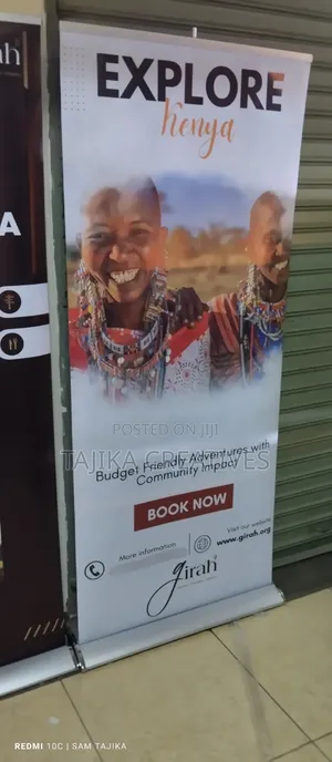 African Heritage Broadbase Roll Up Banner