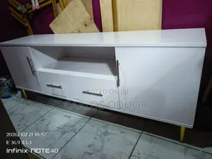 A White TV Stand