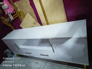 A White TV Stand