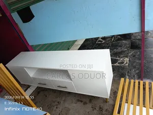 A White TV Stand