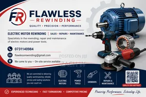 Motor Rewinding, Power Tools Repair and Spares