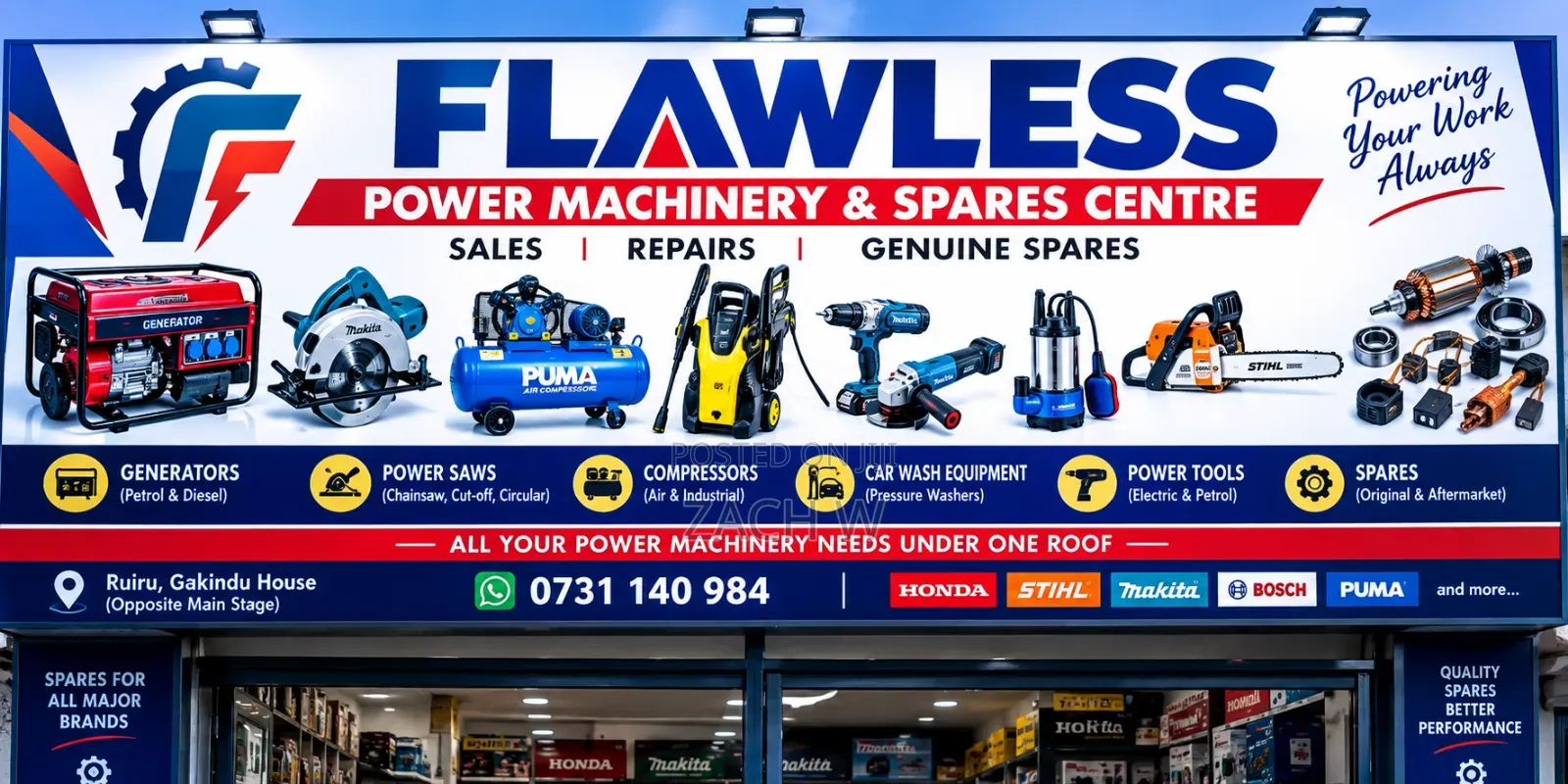 Motor Rewinding, Power Tools Repair and Spares