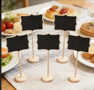 5-Piece Mini Chalkboard Set + Pen