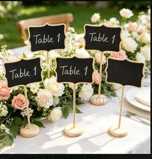 5-Piece Mini Chalkboard Set + Pen