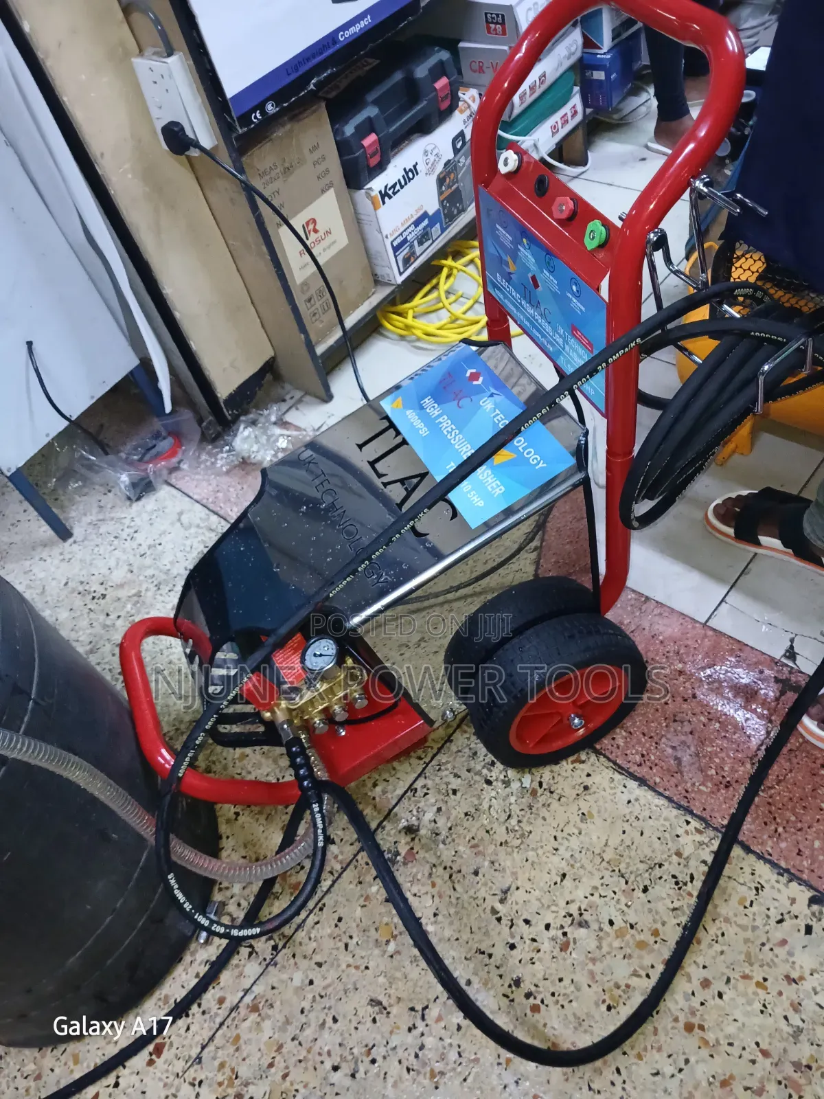 TLAC UK Technology Electric High Pressure Washer (Model TL 5010, 5HP)