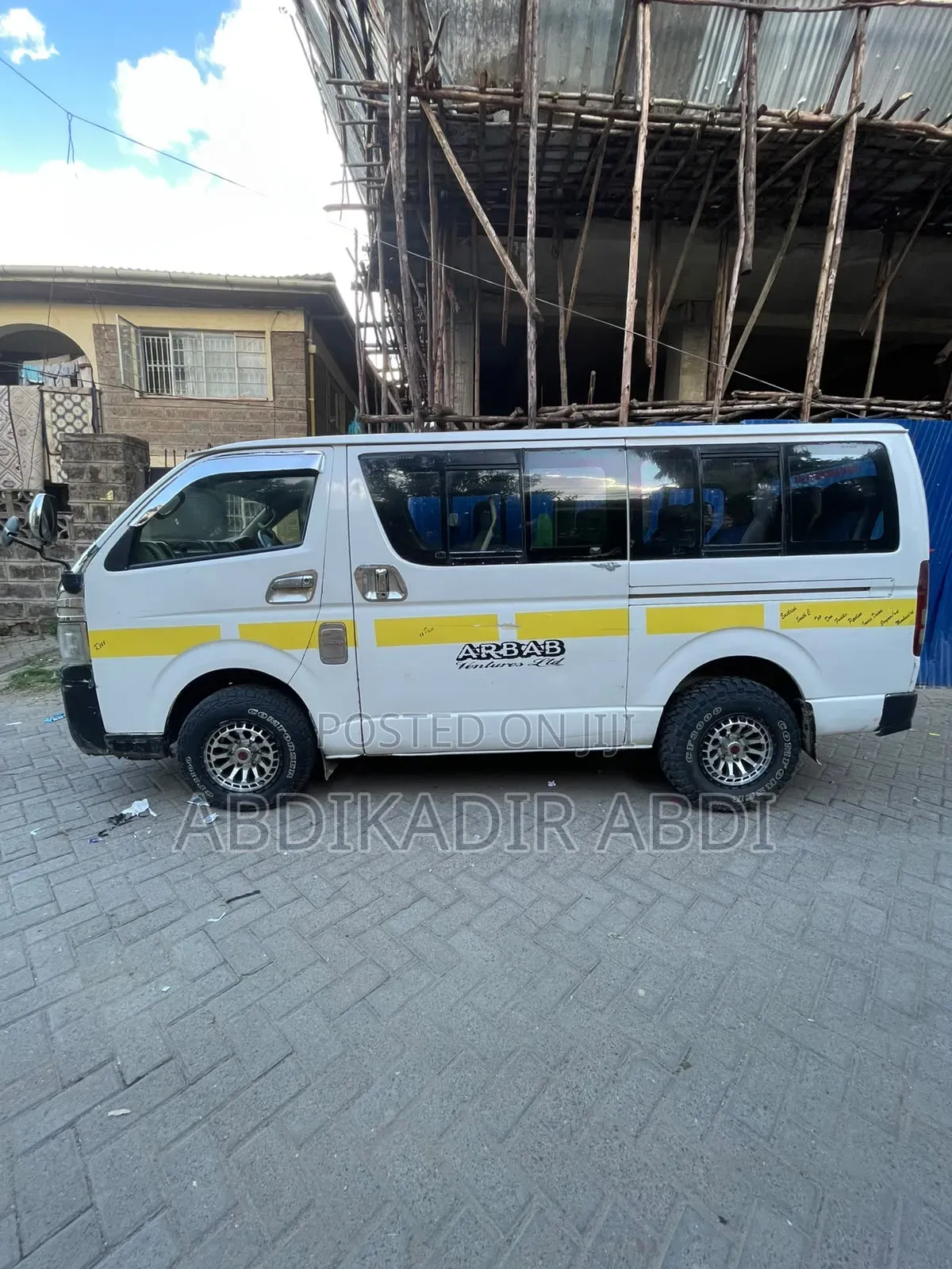 Toyota HiAce 2007 White