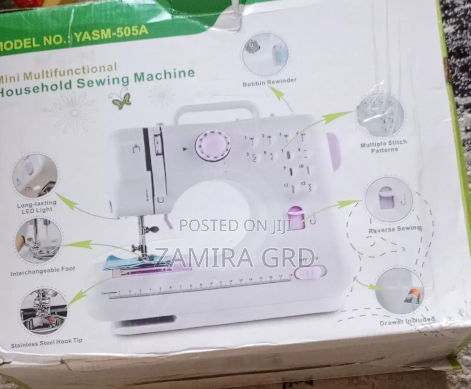 Mini Sewing Machine YASM-505A – Used Once