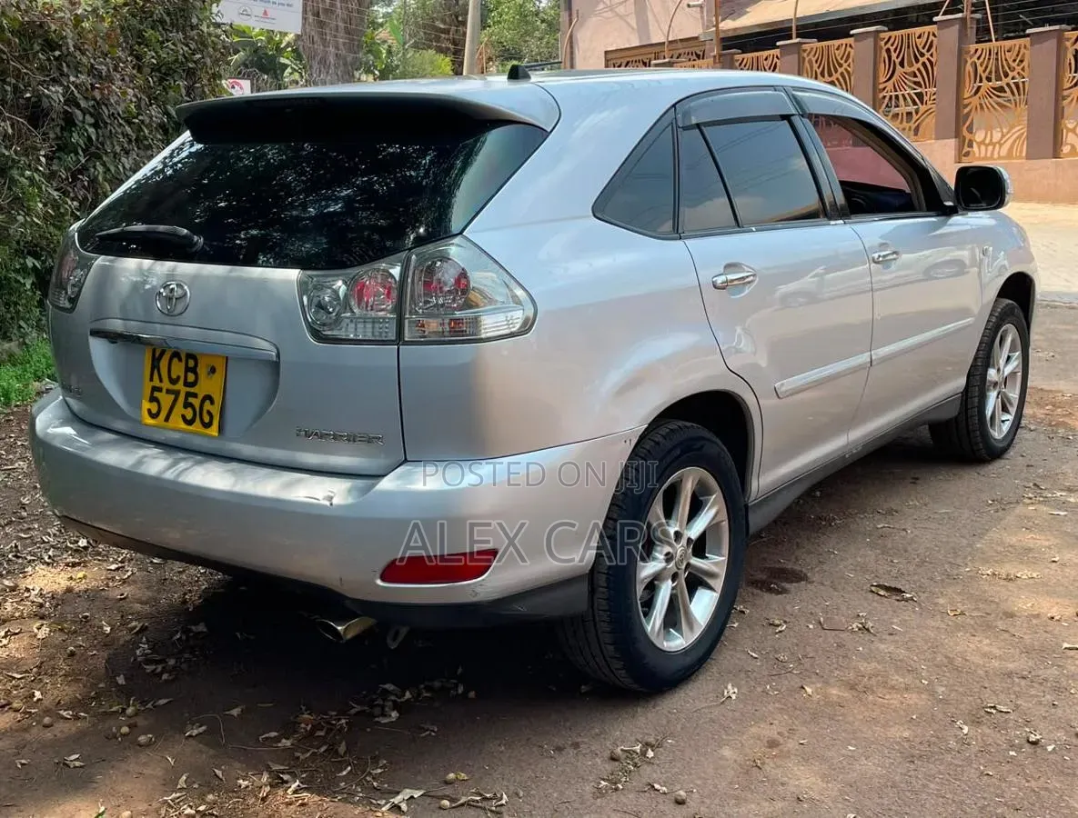 Toyota Harrier 2008 Silver