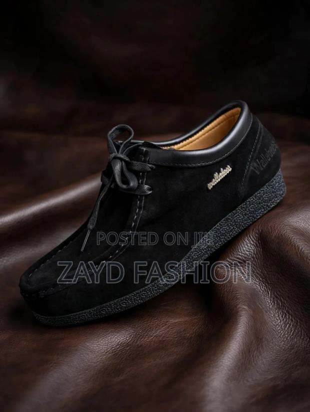 Black Suede Wallabees - thumbnail 2