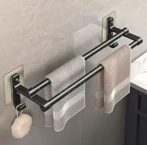 Punch-Free Wall Towel Rack
