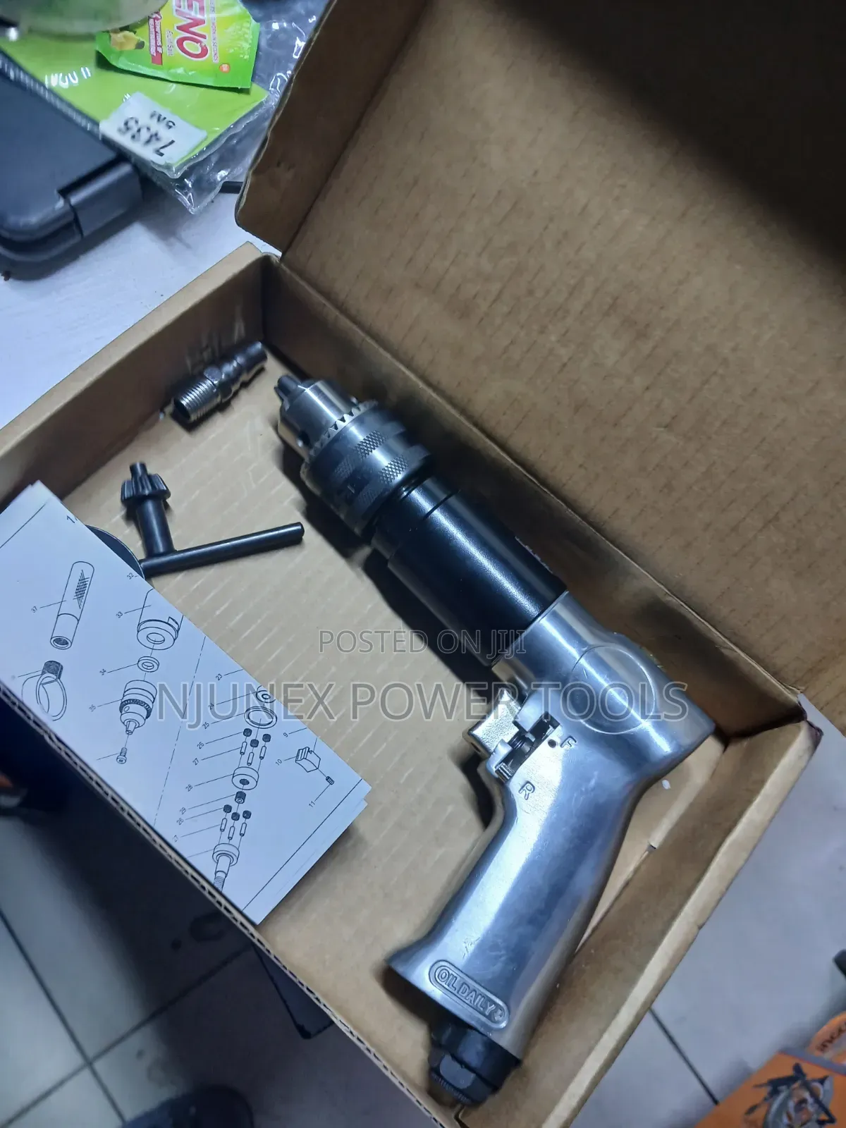 Universal Pneumatic Drill, Item Model Number UAD-13053.