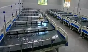 Quality and Durable Single Crank Bed Complete With Matress and IV Pole