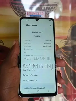 Samsung Galaxy A05 64 GB Black