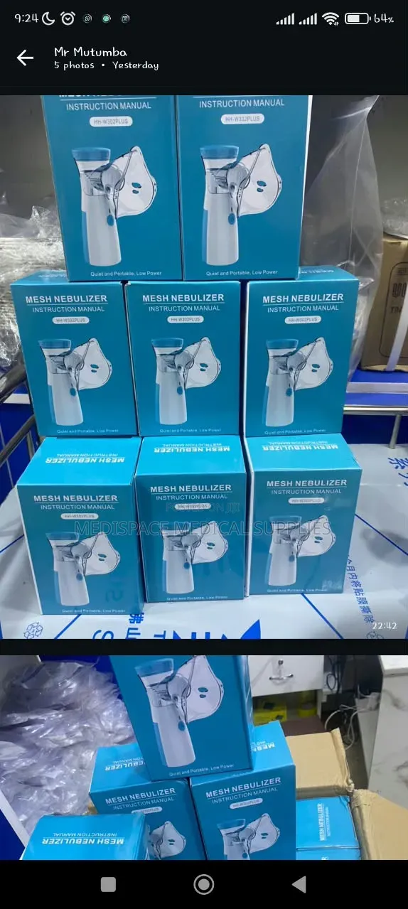 Lightweight and Portable Mesh Nebulizer