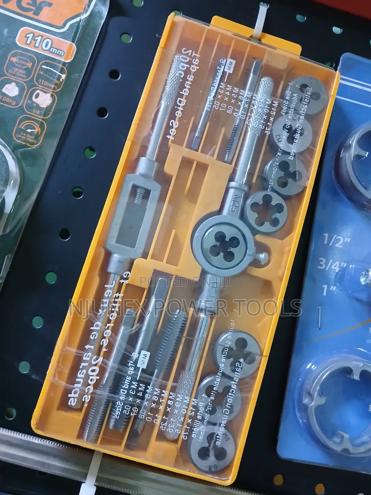 12-Piece Metric Tap and Die Set