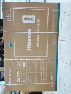 Hisense 85" QLED TV for Home Entertainment