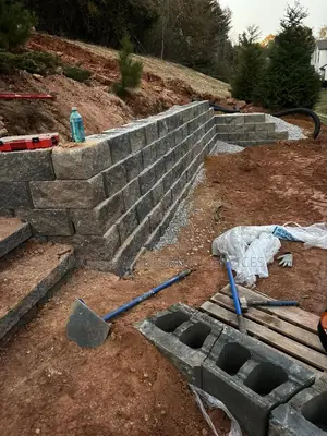 Retaining Wall Construction