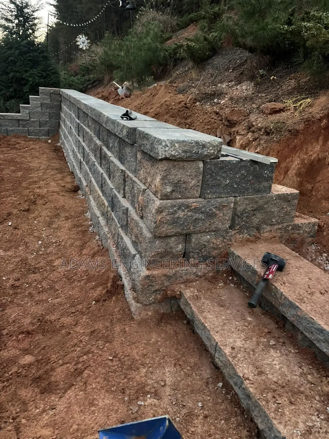 Retaining Wall Construction