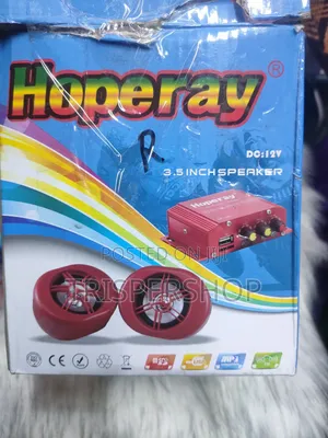 HOPERAY 3.5 INCH SPEAKER Apple Radio With BT, FM and App Control