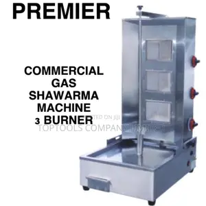 Premier Commercial Gas Shawarma Machine 3 Burner