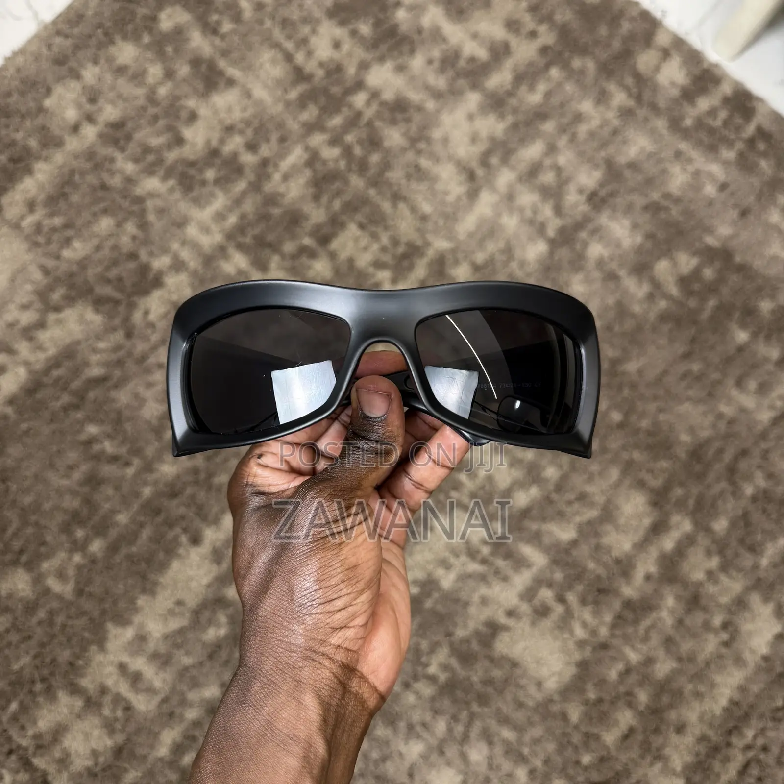 Matte Black Sports Suglasses
