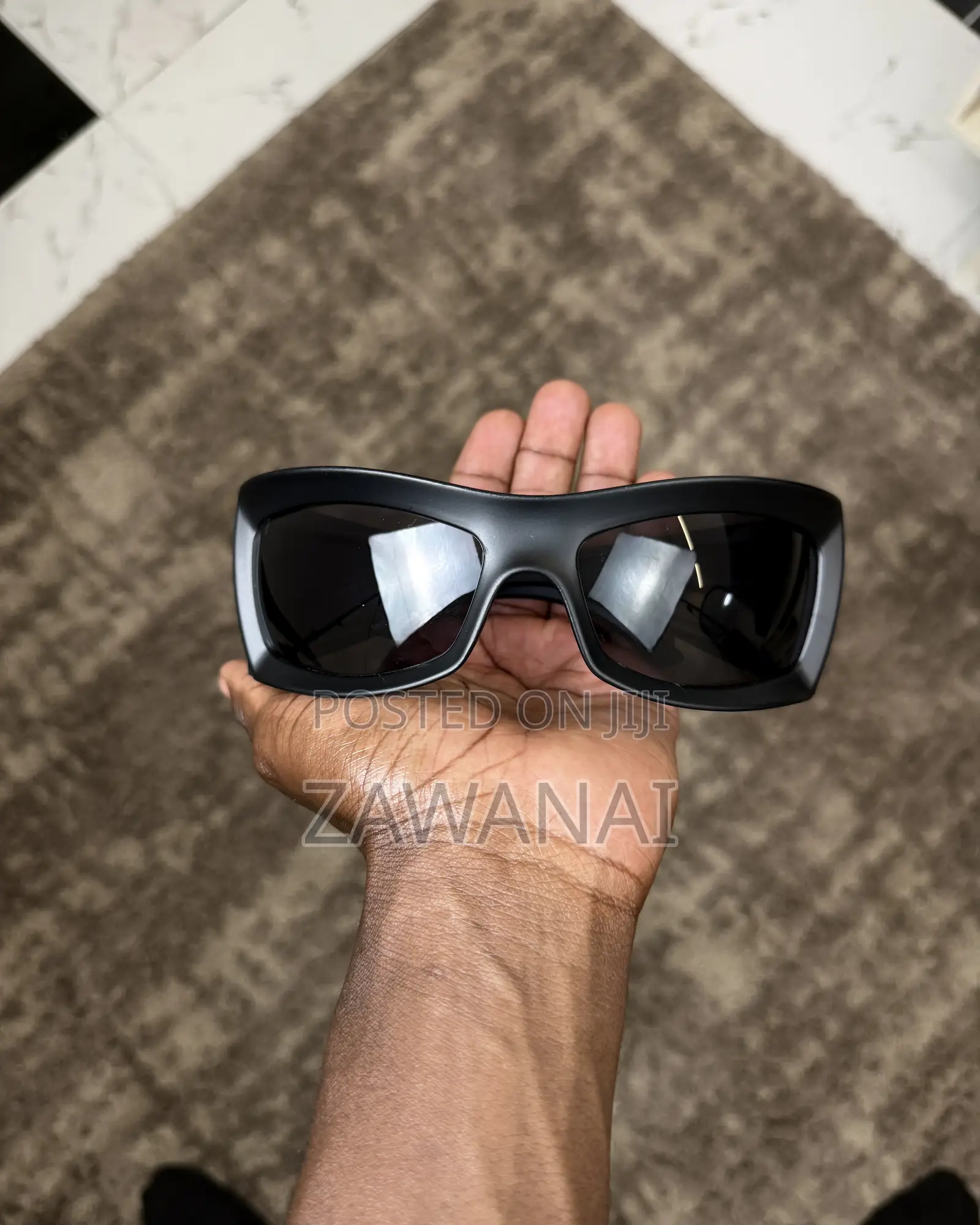 Matte Black Sports Suglasses