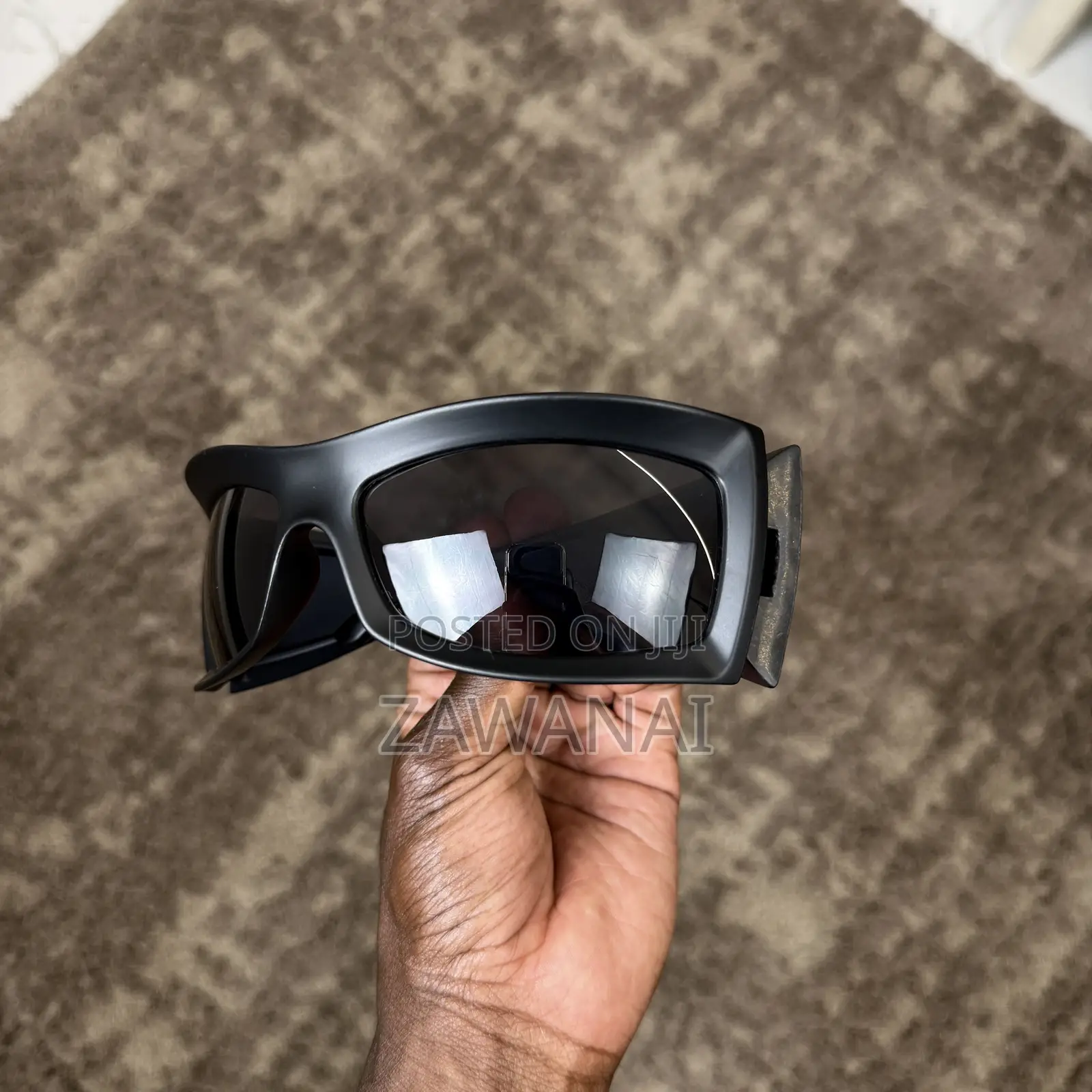 Matte Black Sports Suglasses