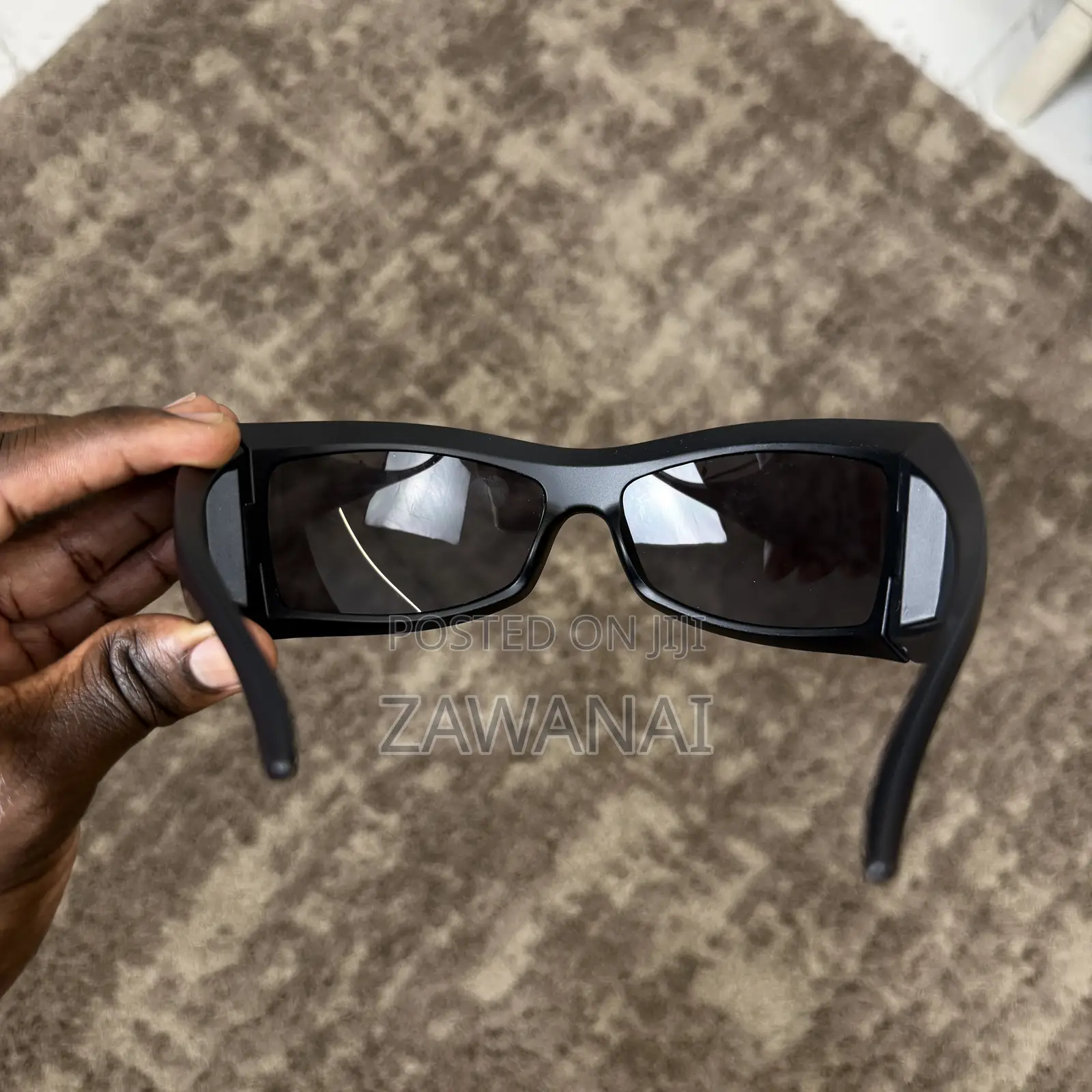 Matte Black Sports Suglasses