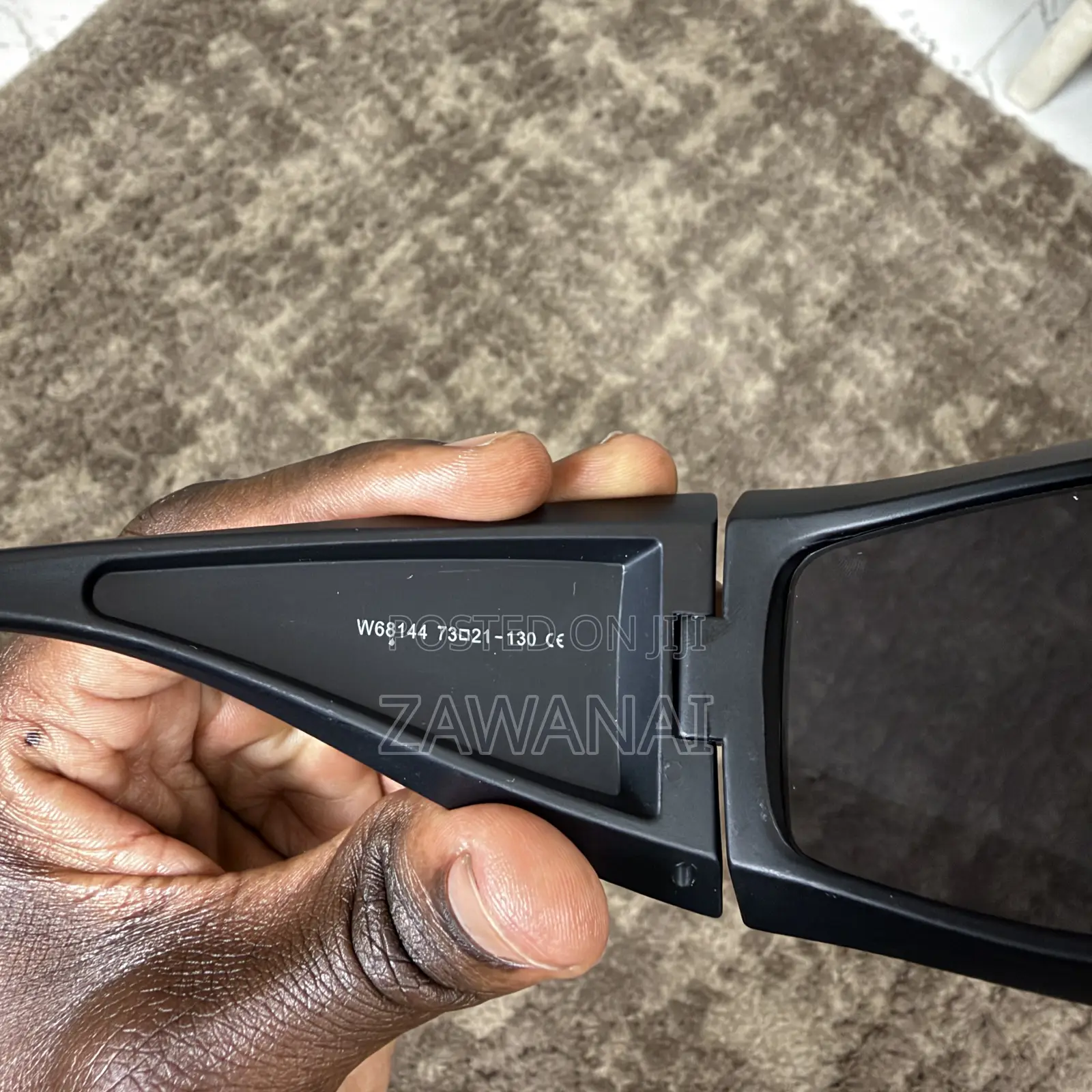 Matte Black Sports Suglasses