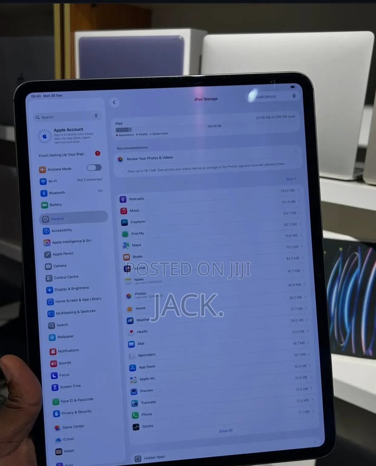 Apple iPad Pro 12.9 (2021) 512 GB Gray