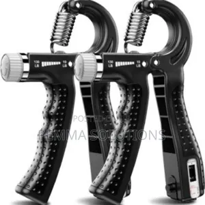 Hand Grip Strength Trainer With Adjustable Resistance & Counter.