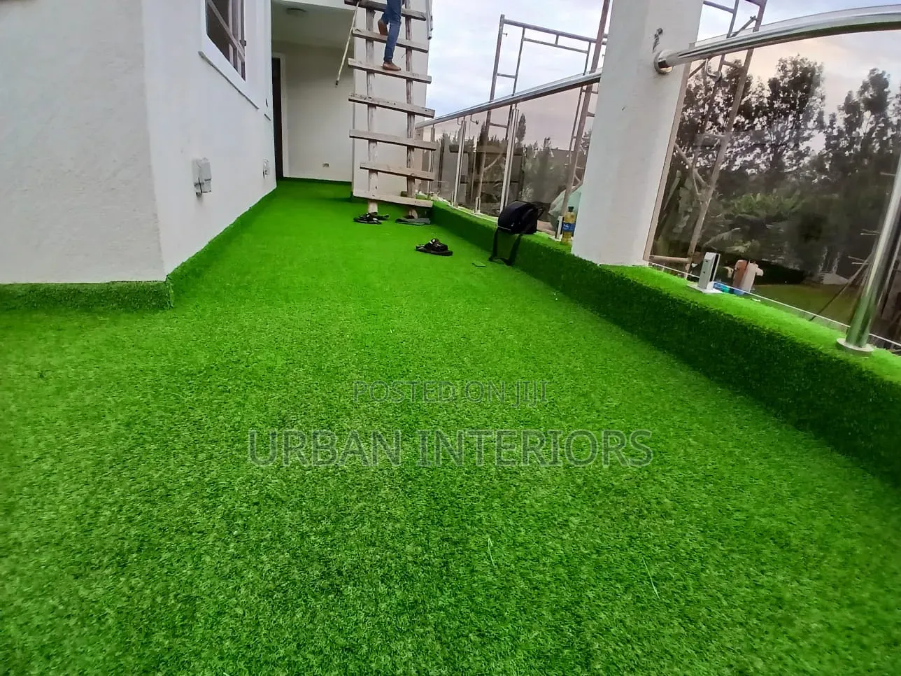 Premium Artificial Grass Carpet Artificial Grass Carpet Perfect Fixing
