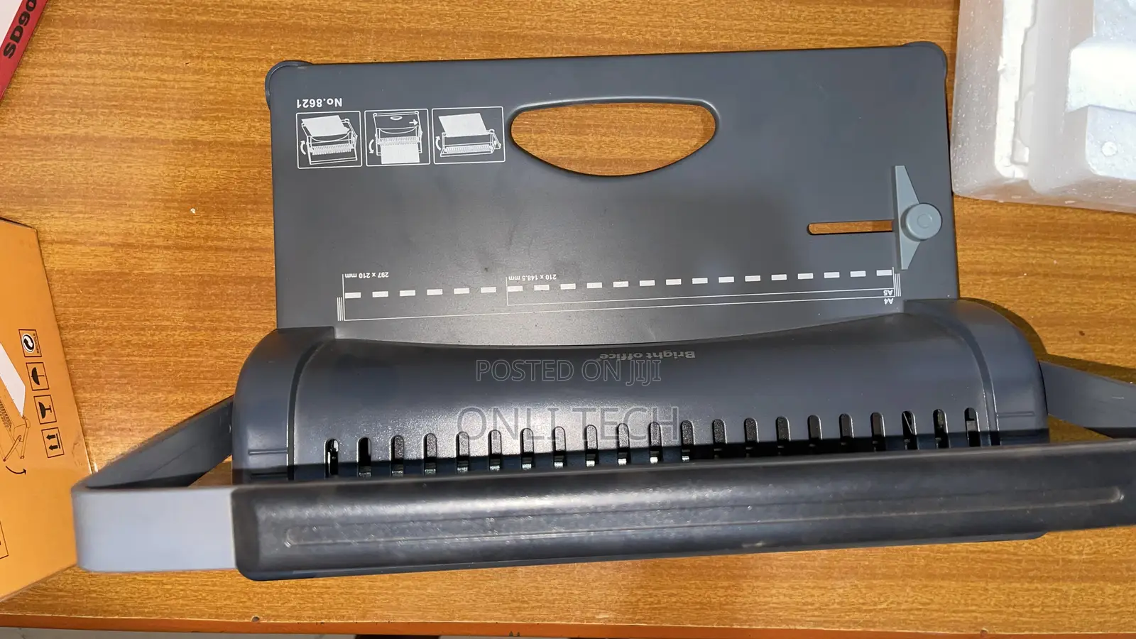 Bright Office 8621 Manual Comb Binding Machine