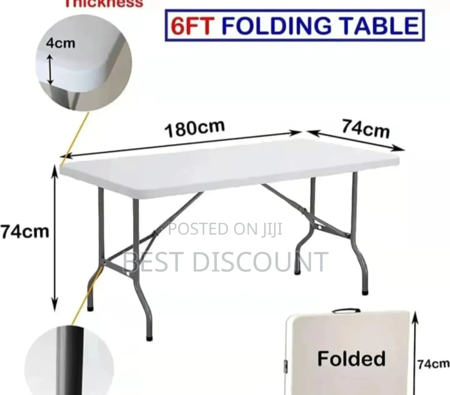 6 FTS Folding Table