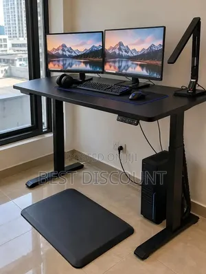 Electric Monitored Adjustable Desk (4- Fts)