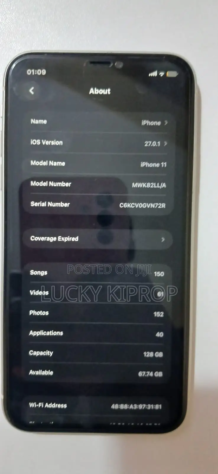 Apple iPhone 11 128 GB White