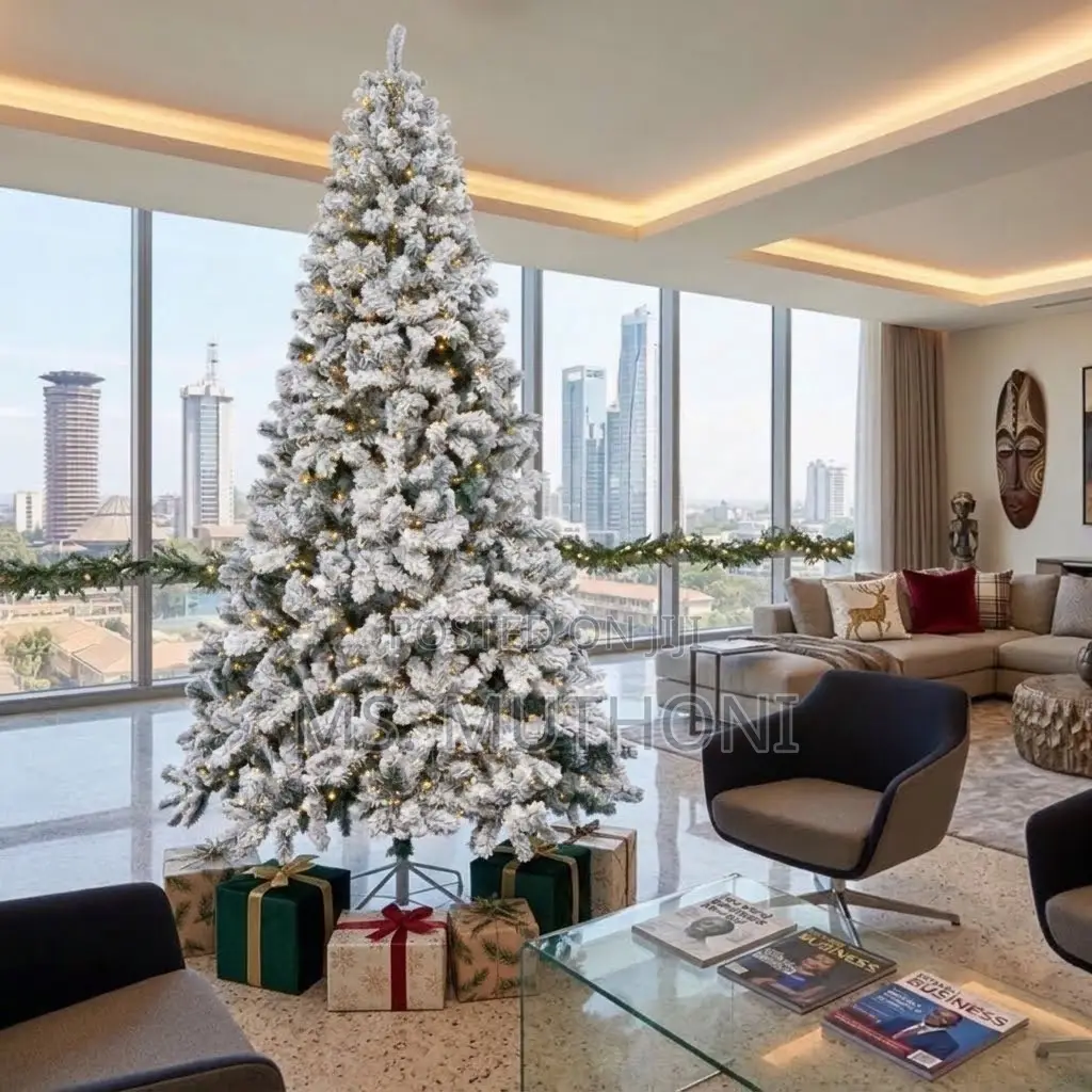 Premium Frosted Artificial Christmas Tree (6ft/7ft /8ft)