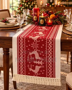 240CM Christmas Reindeer Table Runner 